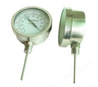 高温防腐全不锈钢双金属温度计